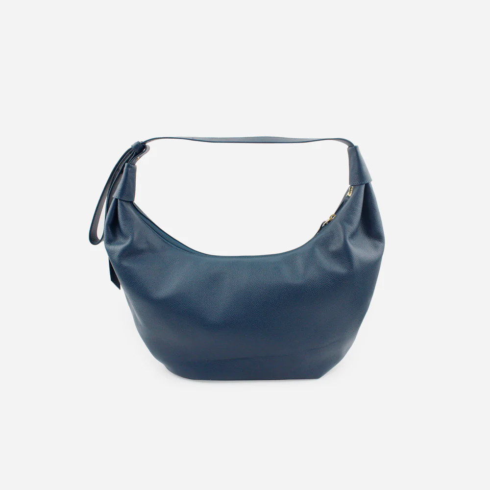 Cartera atenas de cuero para mujer - Azul - Image 3