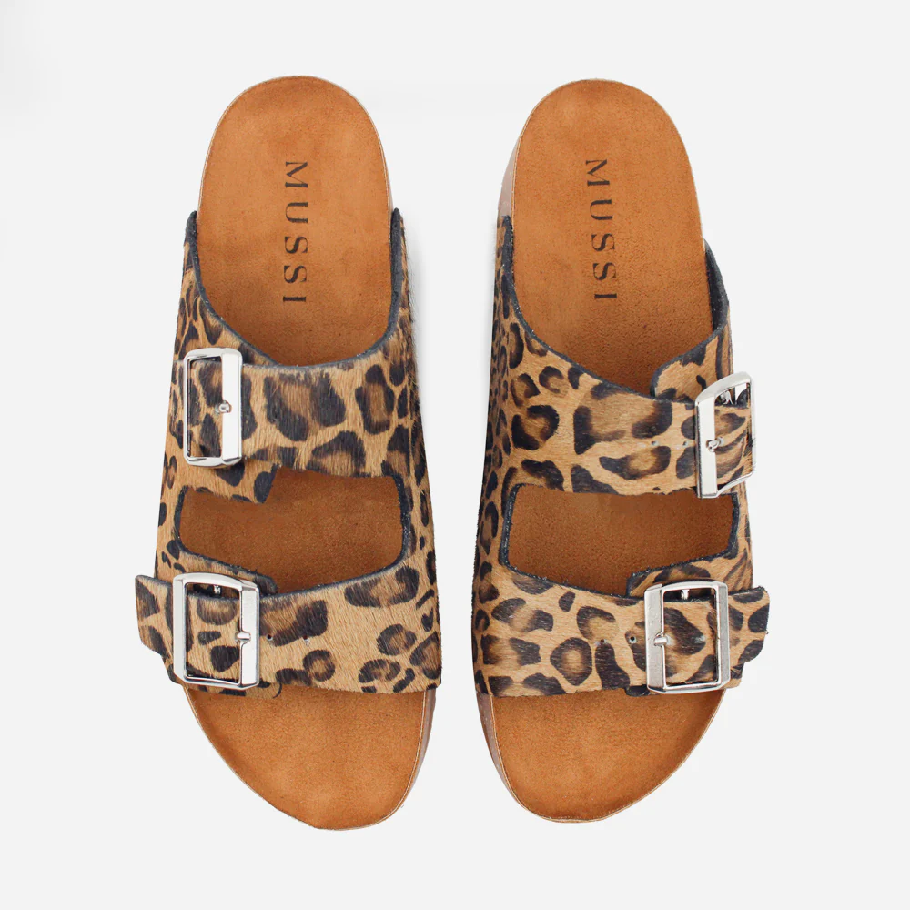 Sandalia plana gio de cuero para mujer - Culebracafe - Image 4