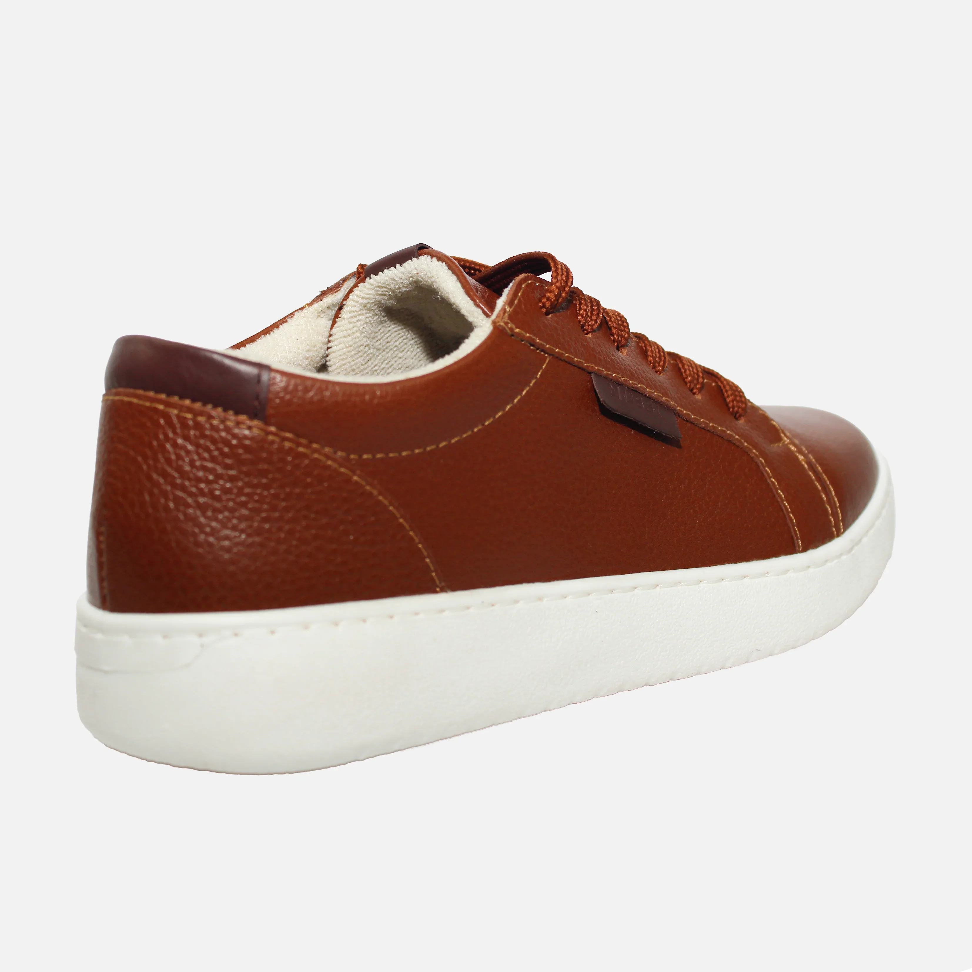 Tenis lucinde de cuero para mujer - Miel - Image 3