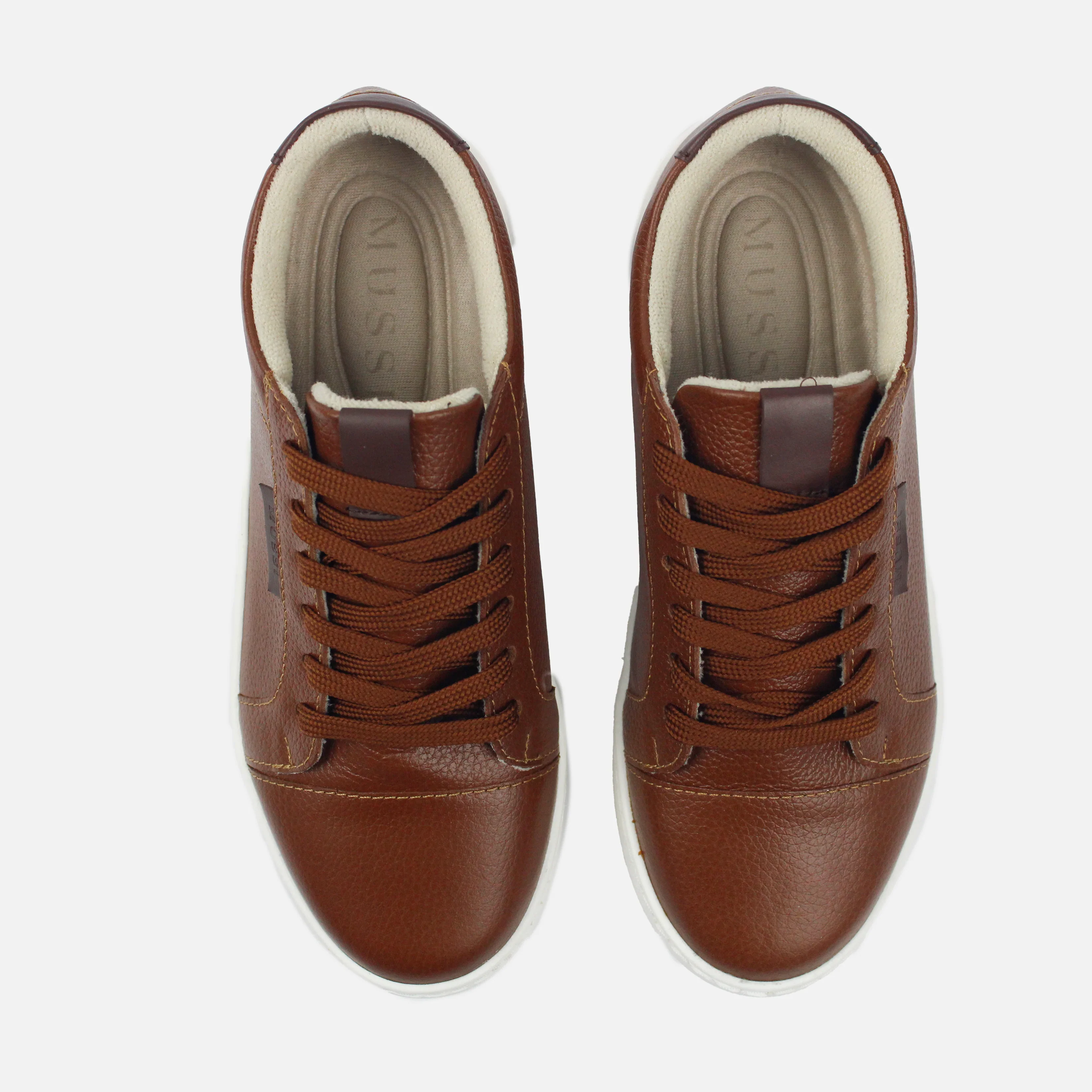 Tenis lucinde de cuero para mujer - Miel - Image 4